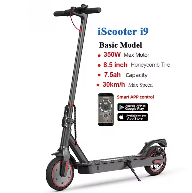 iScooter i9 Trottinette electrique 500W pour adultes