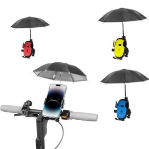 Parapluie Pour Trottinette Électrique Avec Support de téléphone