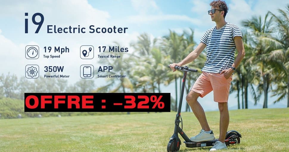 iScooter Trottinette Electrique i9 a 32 PROMO